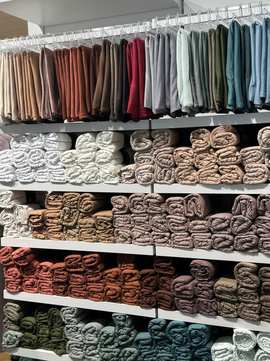 Premium Cotton Jersey Schal