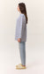 Manuka Oversize Langarm Shirt liniert