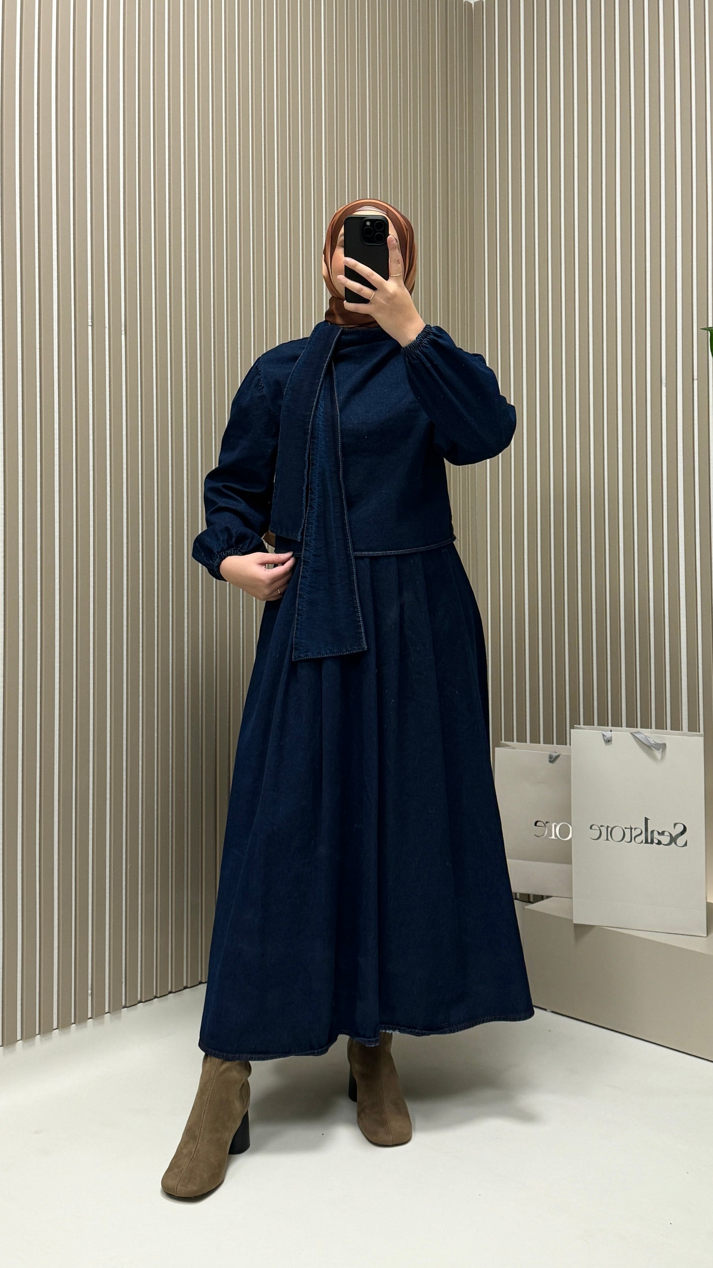 Henza Set mit Rock Denim