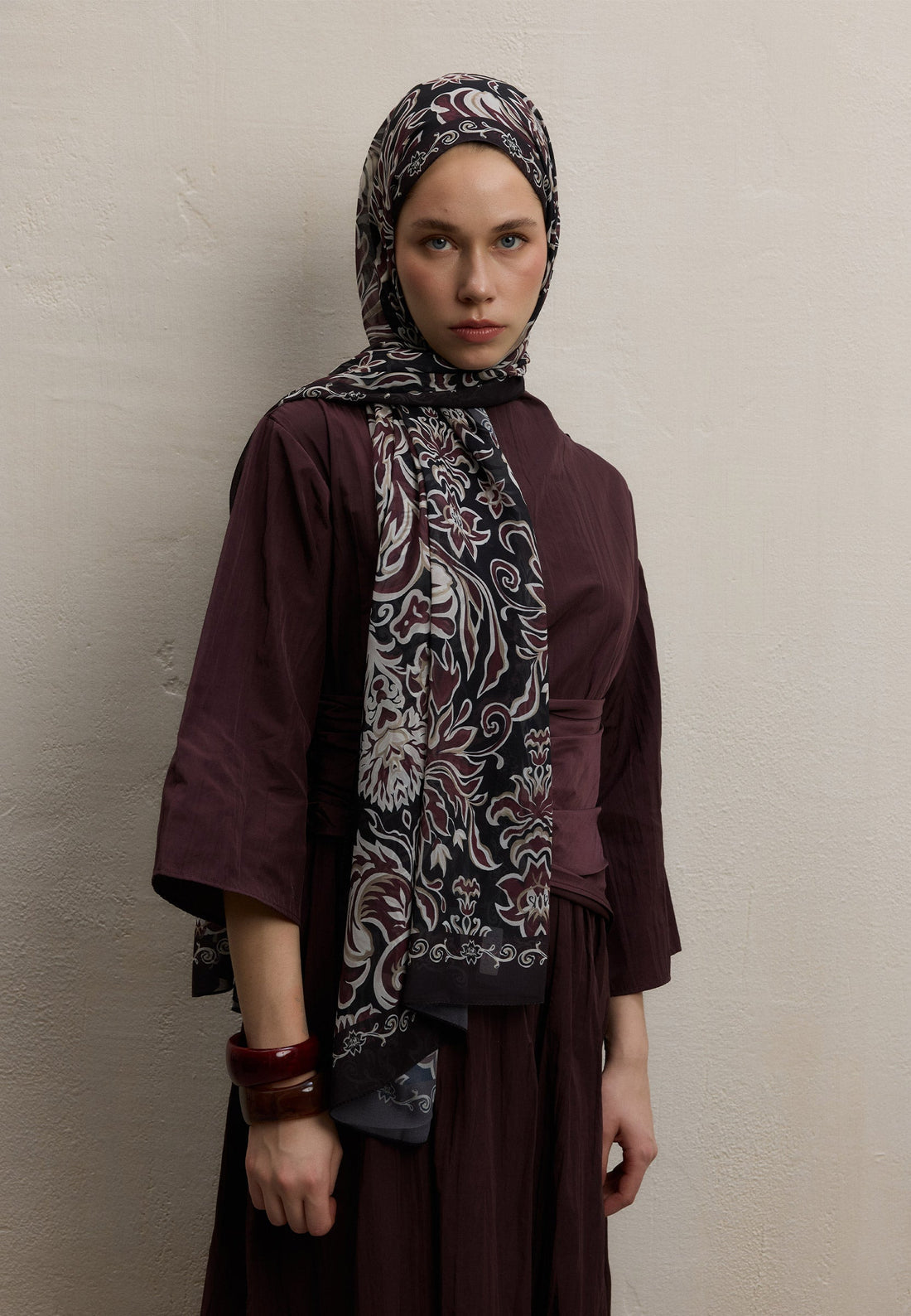 FreshScarfs Laura Schal Bordeaux