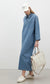 Manuka Denim Kleid 3972-hellblau