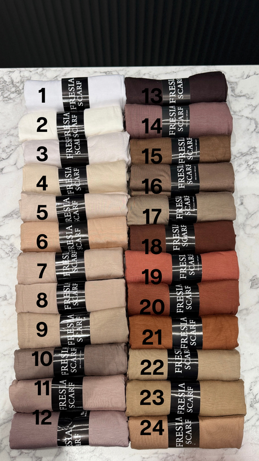Premium Cotton Jersey Schal