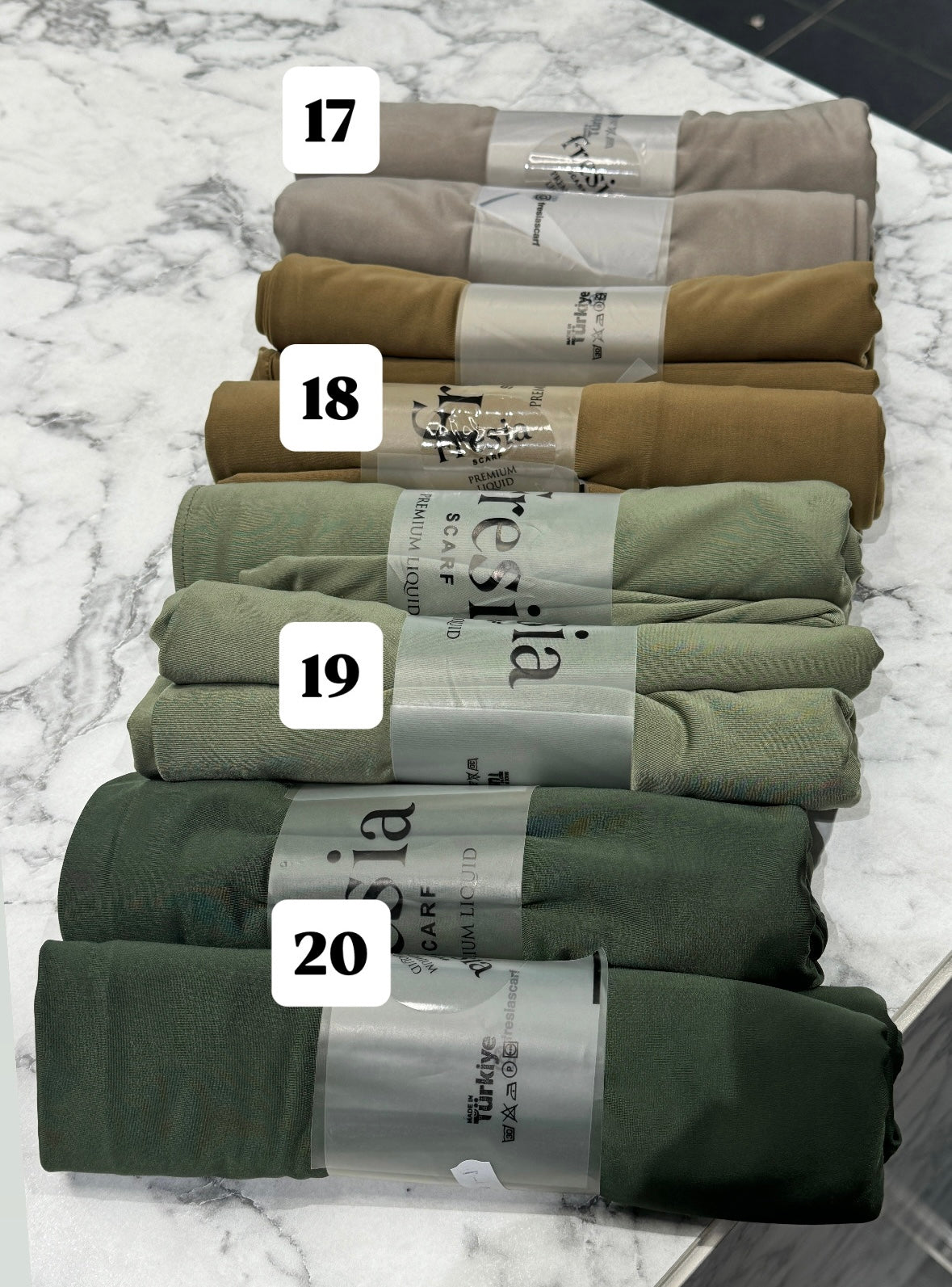 Premium Liquid Jersey Schal