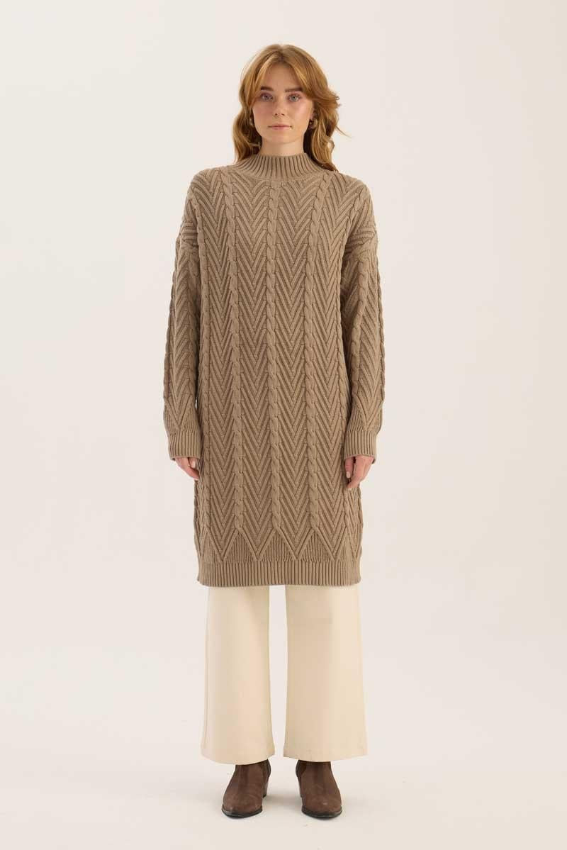 MinikTerzi Strickpullover Lang