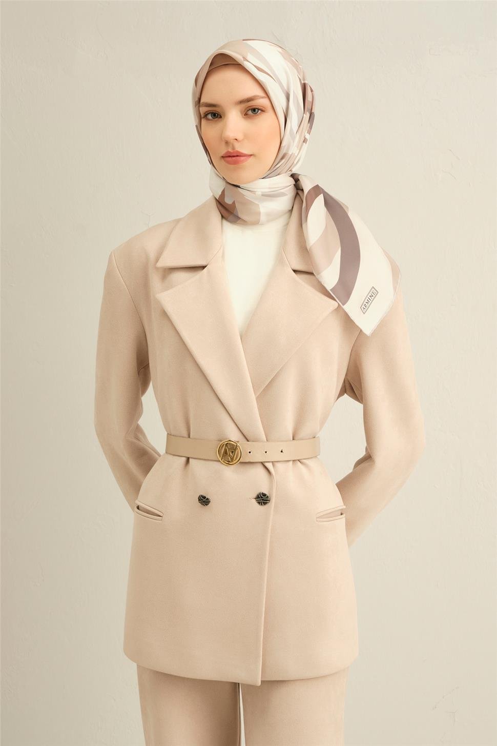 Armine 100% Seide/Ipek Twill Kopftuch No.10