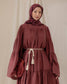 MeriStore 6628 Kleid Ziegelrot
