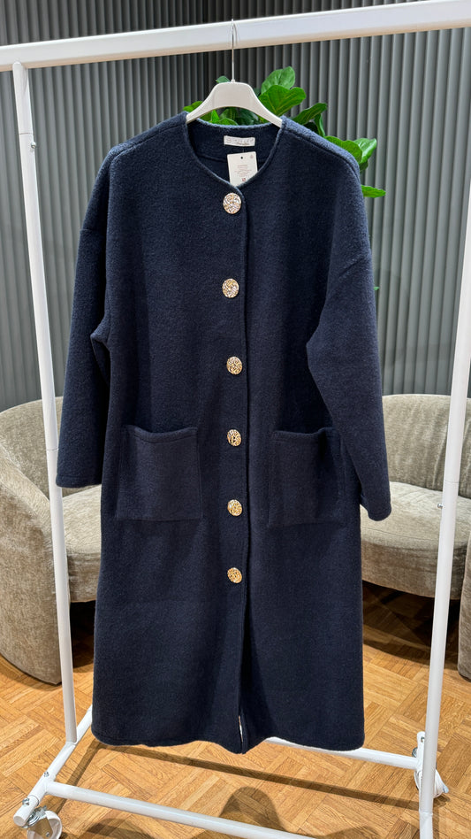 Mantel 2650 Marineblau