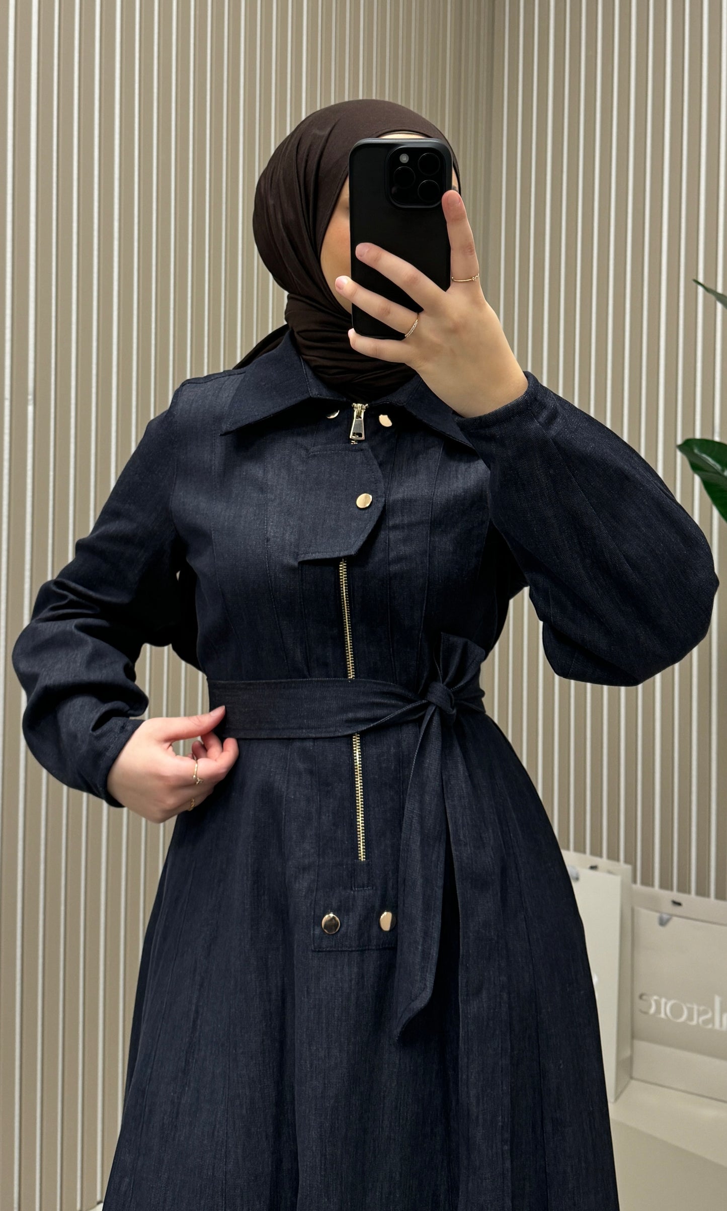 MOILA Forever Denimkleid Denimblau 608