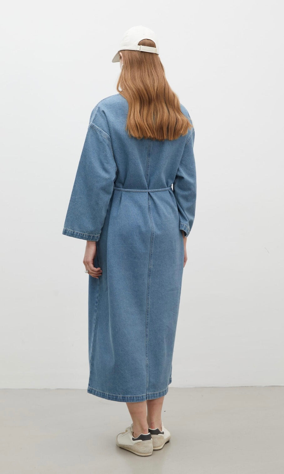 Manuka Denim Kleid 3972-hellblau
