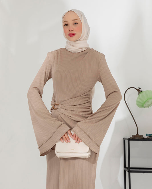 MeriStore Kleid 6556 Beige