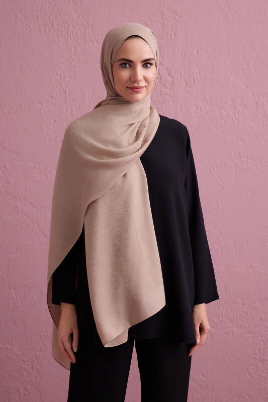 IMANNOOR Zincir Desen Jakar Schal