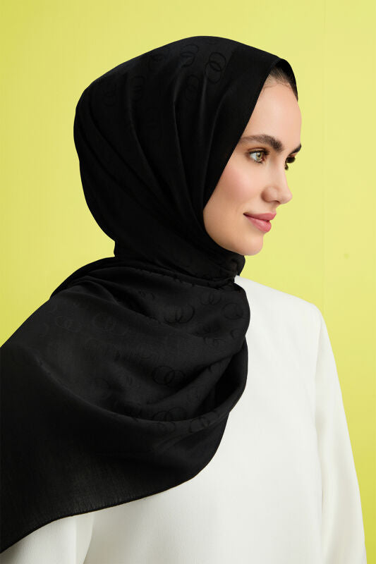 IMANNOOR Zincir Desen Jakar Schal