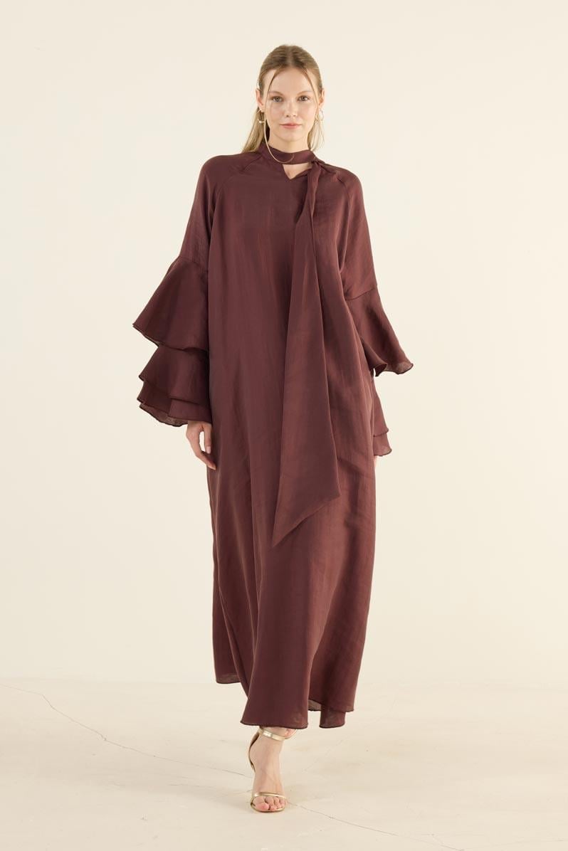 MinikTerzi Kleid mit weiten Ärmeln
