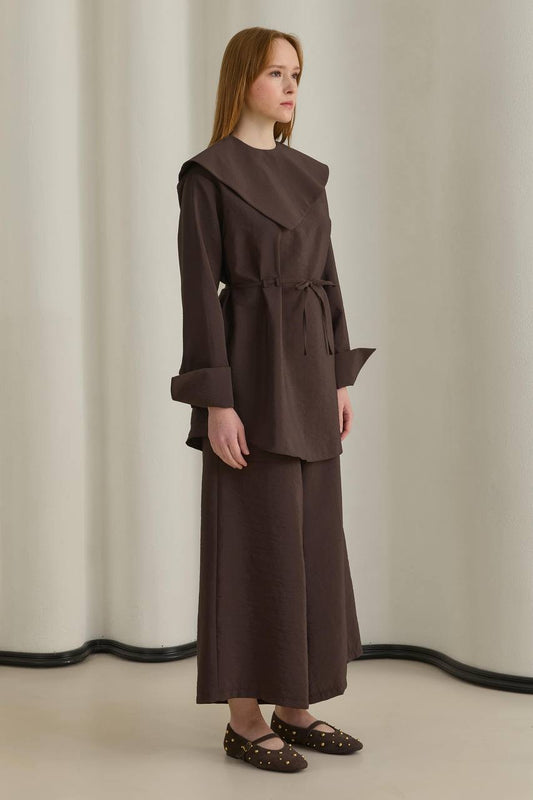 Moila 2-teiler Set mit Hose 488 Braun