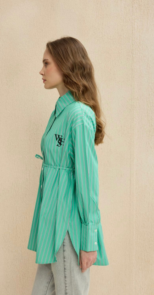 Merwish Retro Poplin Hemd