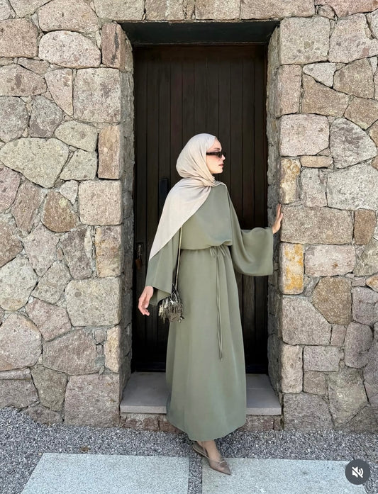 LUCAS Tencel Stoff Kleid