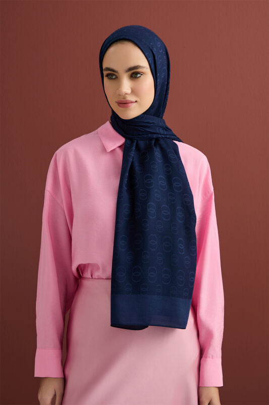 IMANNOOR Zincir Desen Jakar Schal