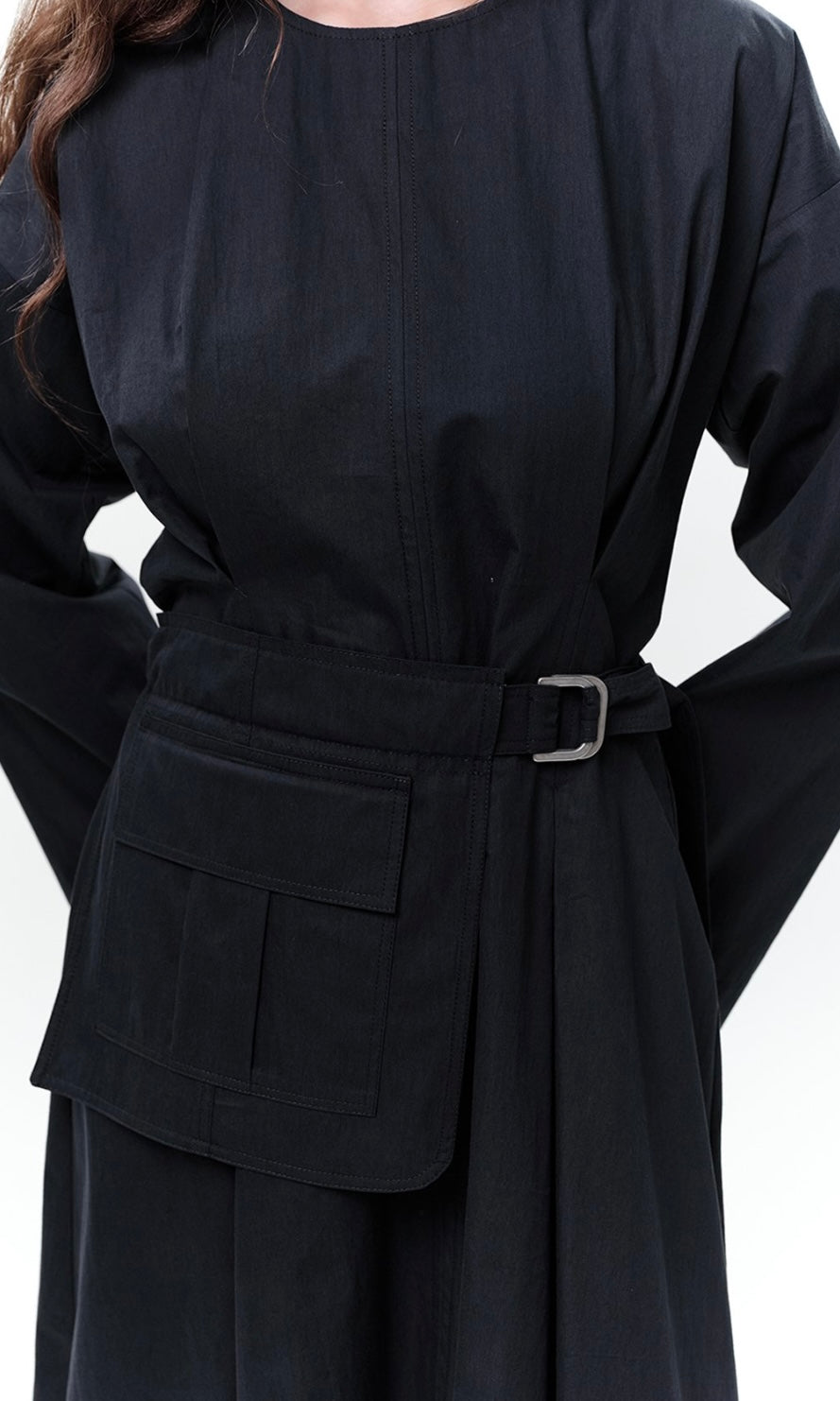 Manuka Kleid mit Gürteldetail
