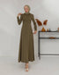 MeriStore Kleid 6559 Khaki