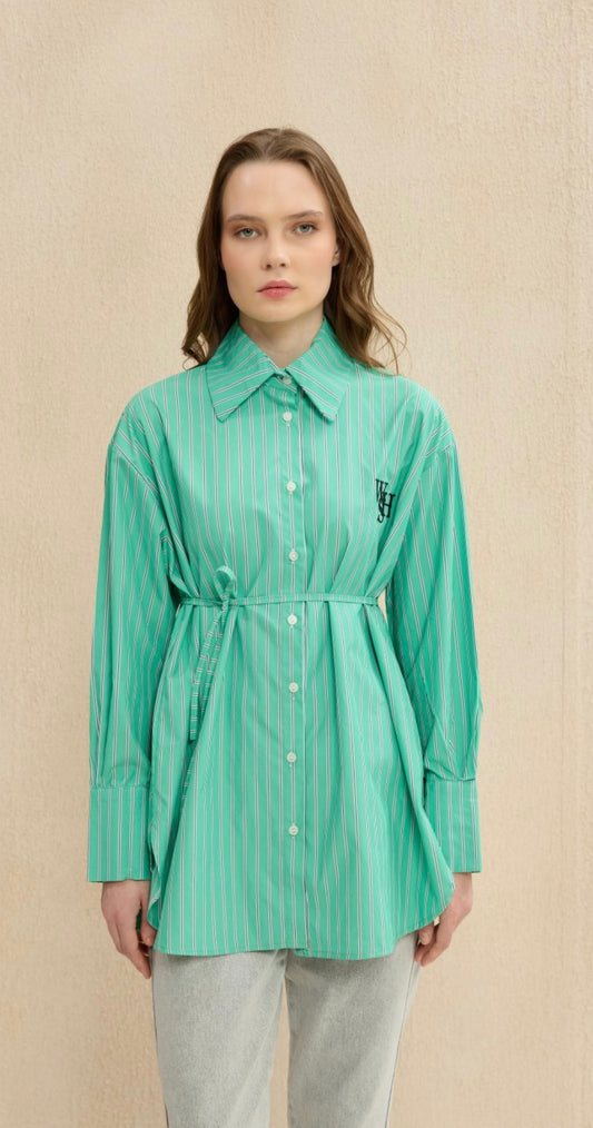 Merwish Retro Poplin Hemd