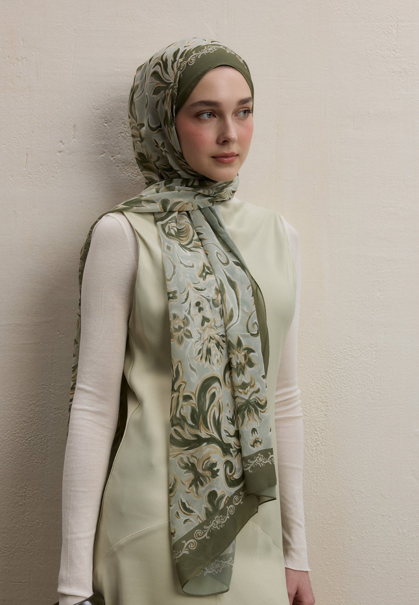 FreshScarfs Laura Schal Khaki