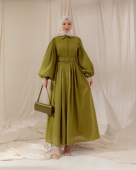 MeriStore Kleid 6629 Khaki