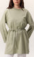 Manuka Oversize Langarm Shirt mit Gürtel