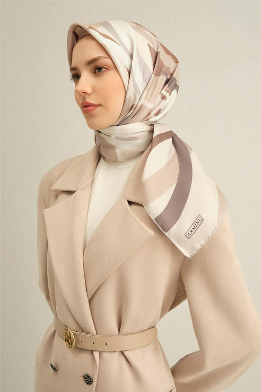 Armine 100% Seide/Ipek Twill Kopftuch No.10