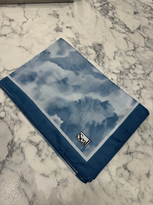 Bulut Soft Vual Schal Wolkenblau