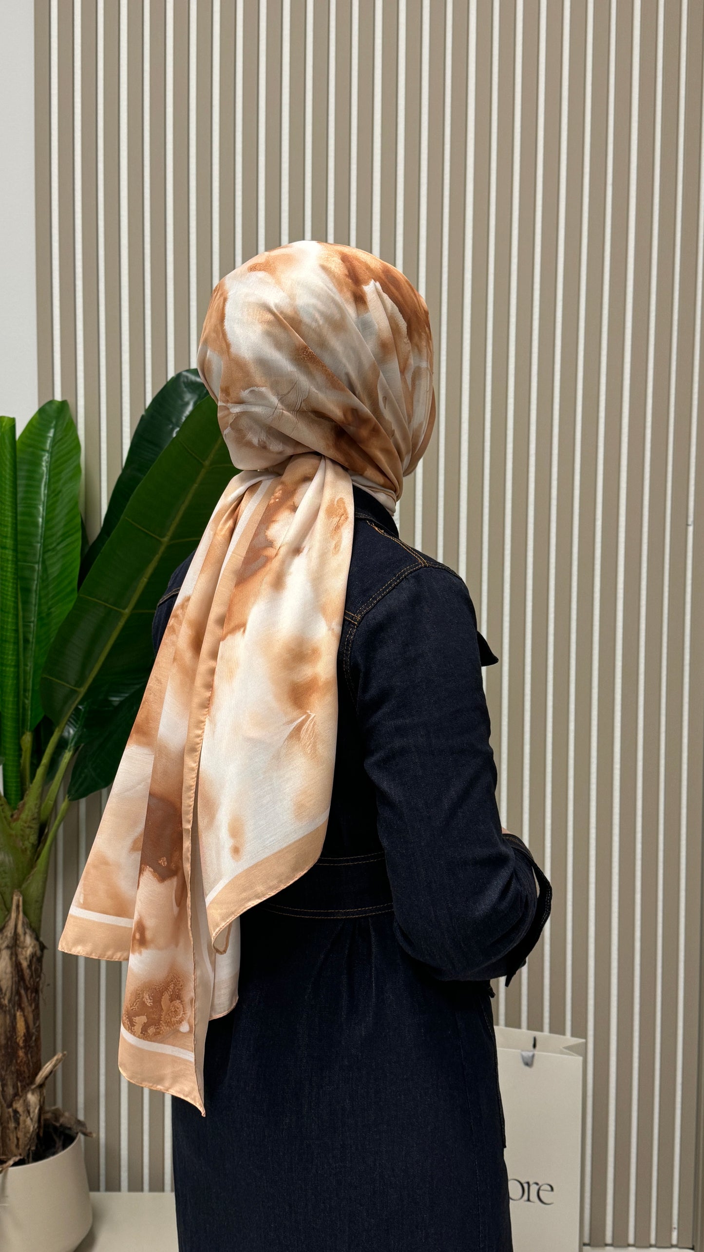 Bulut Soft Vual Schal Karamell