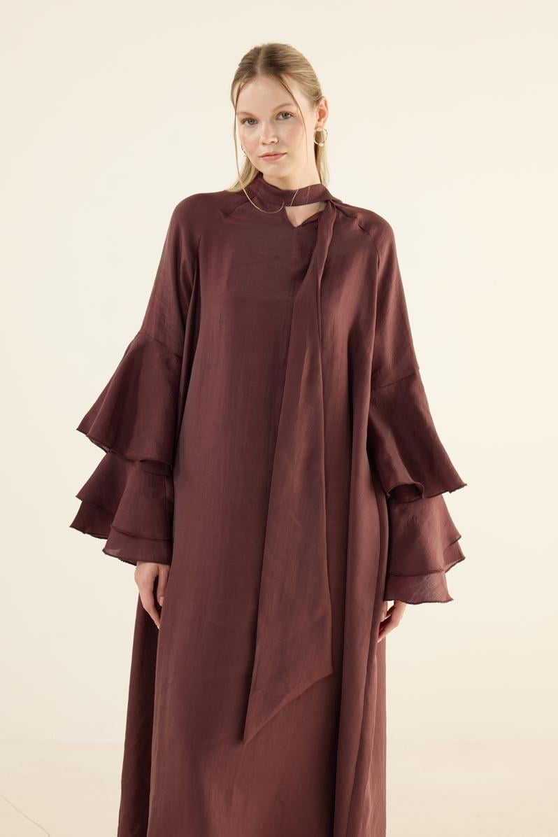 MinikTerzi Kleid mit weiten Ärmeln