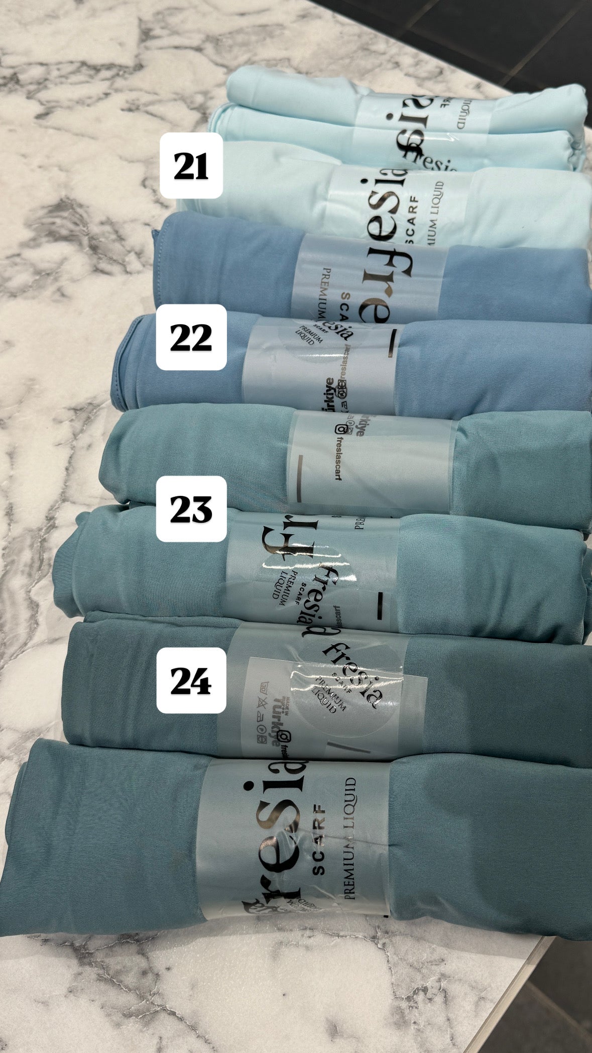 Premium Liquid Jersey Schal