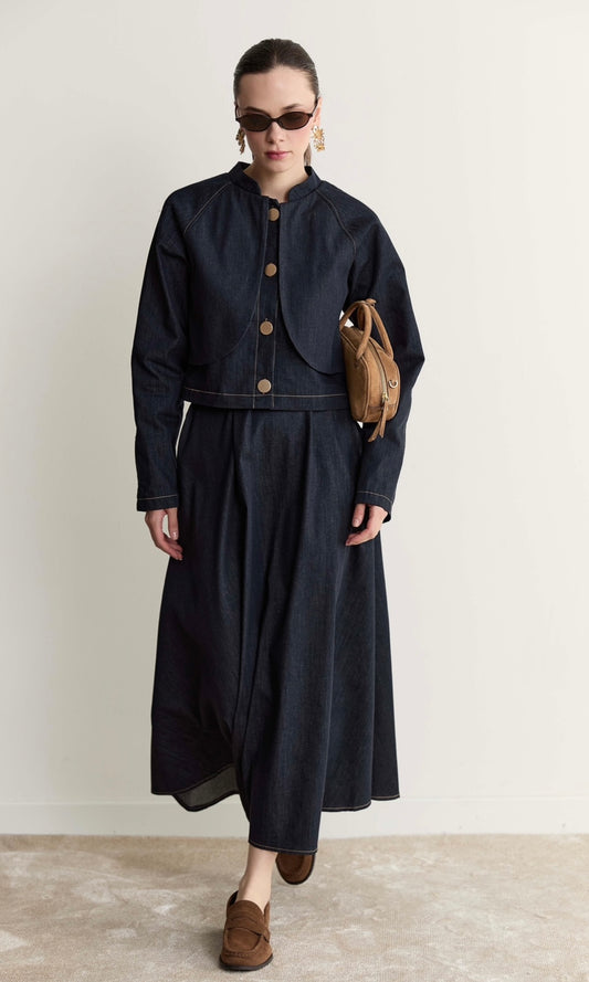 AhelTasarim Cleo Set Denim