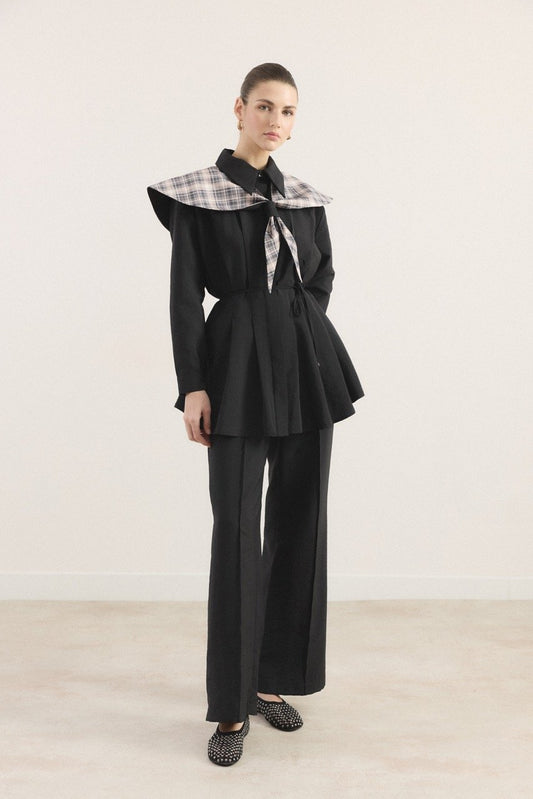 Ahel Ekose 2-teiler mit Hose Schwarz 8169