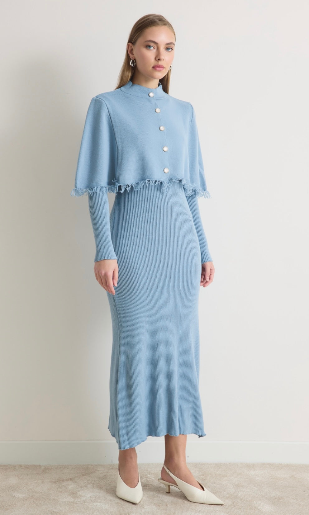 AhelTasarim Samy Kleid Set Hellblau