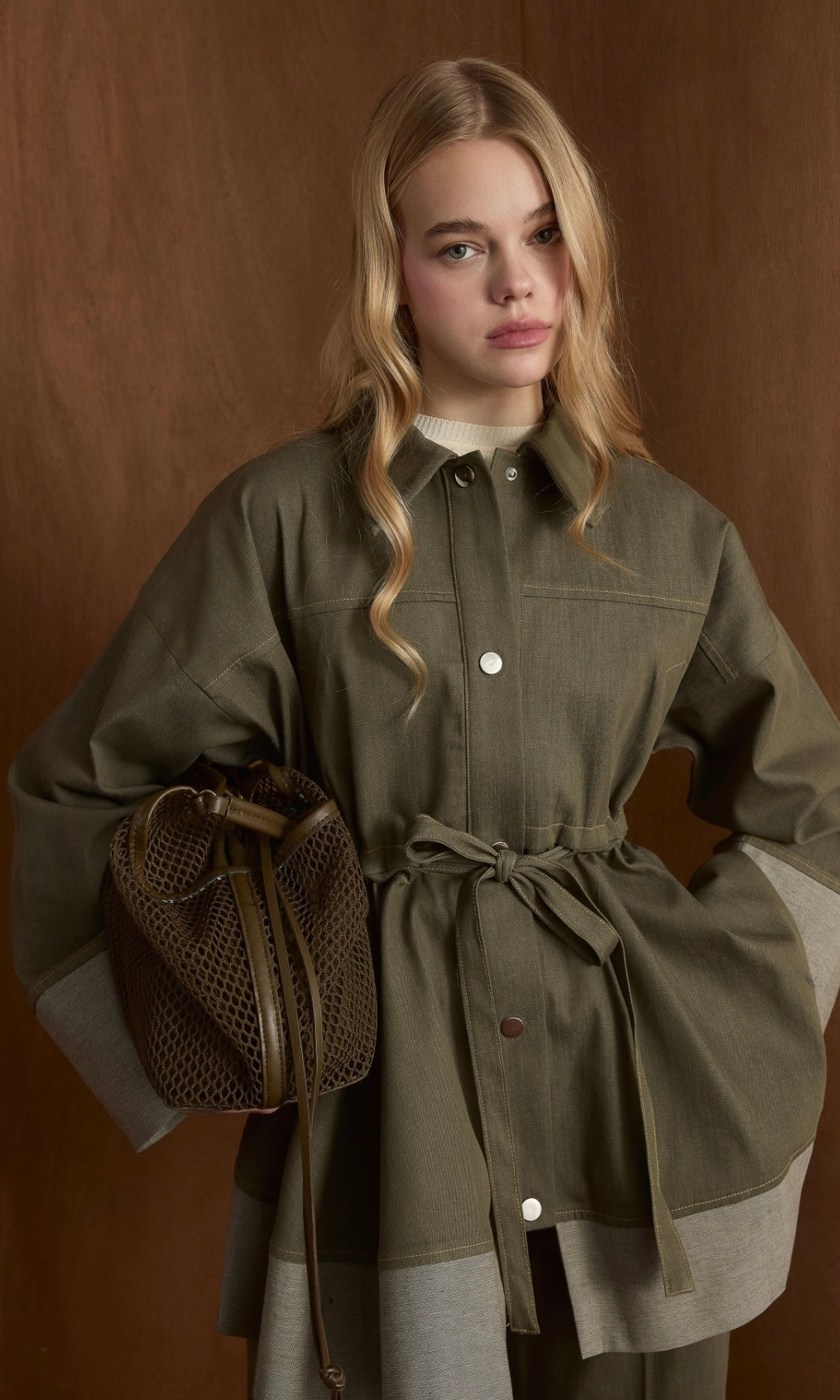 AhelTasarim Samy Set mit Hose Khaki