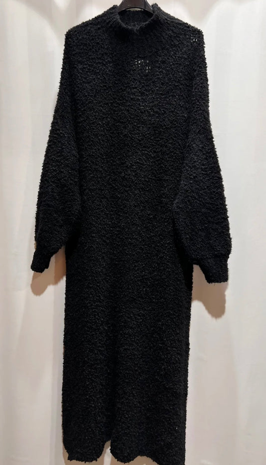 Oversize Teddy Kleid