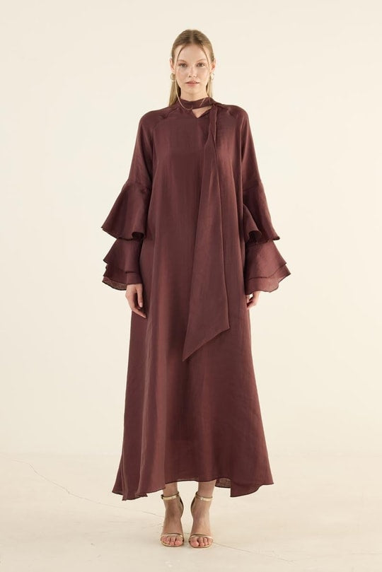 MinikTerzi Kleid mit weiten Ärmeln