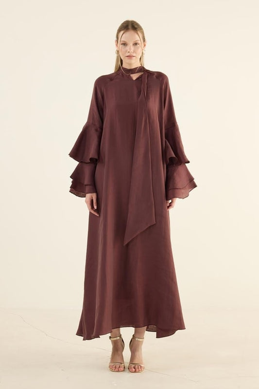 MinikTerzi Kleid mit weiten Ärmeln