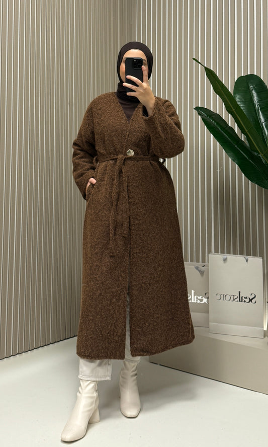 IMI Dünner Mantel 80373 Braun