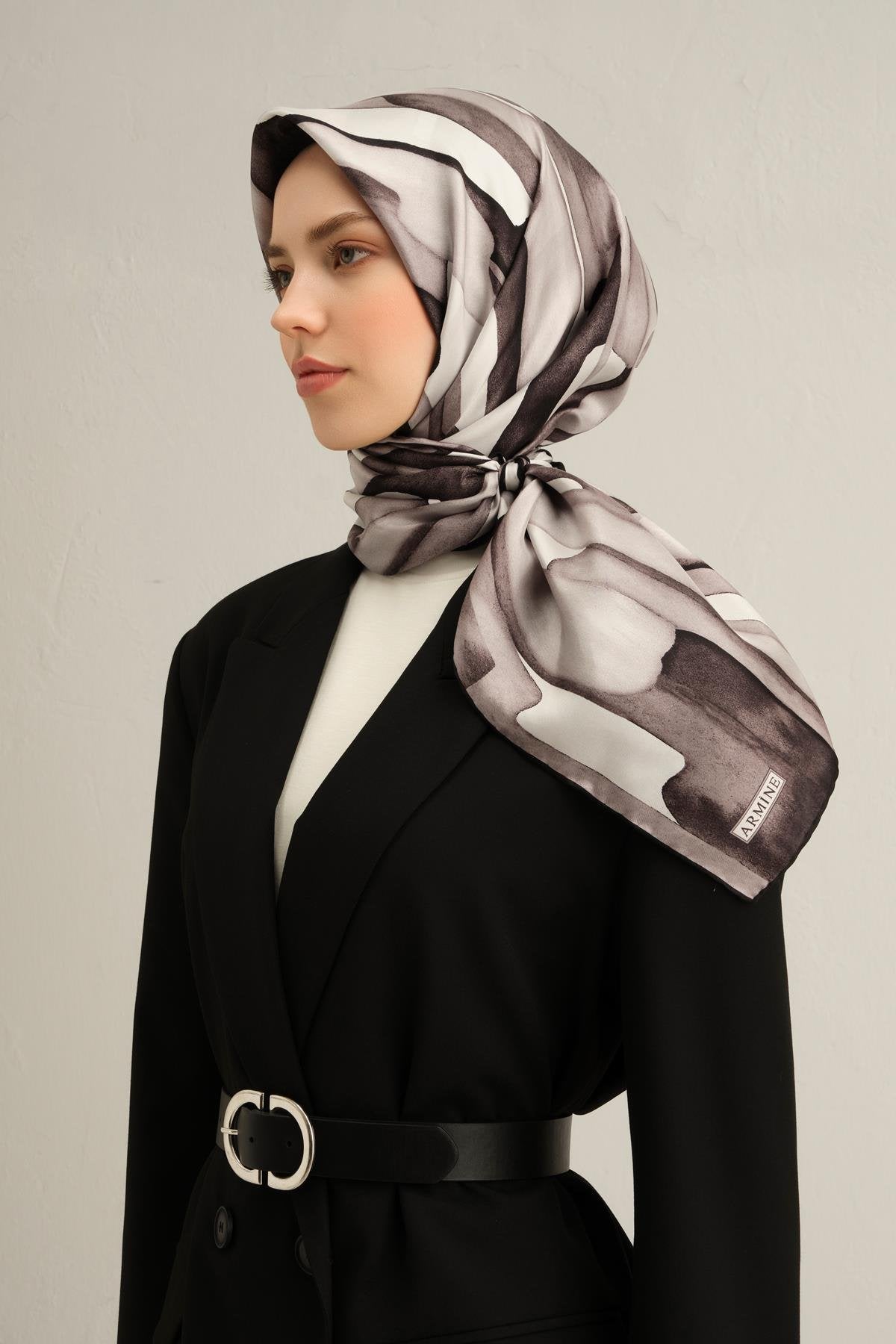 Armine 100% Seide/Ipek Twill Kopftuch No.9