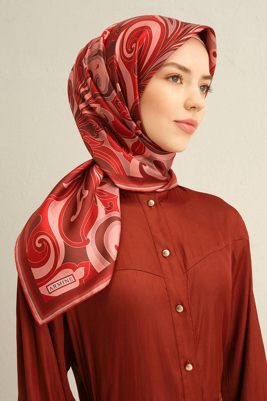 Armine 100% Seide/Ipek Kopftuch No.14