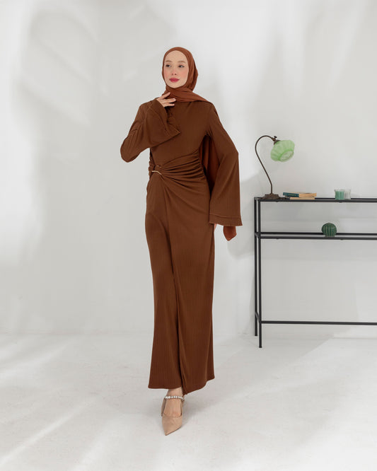 MeriStore Kleid 6556 Braun