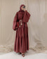 MeriStore 6628 Kleid Ziegelrot