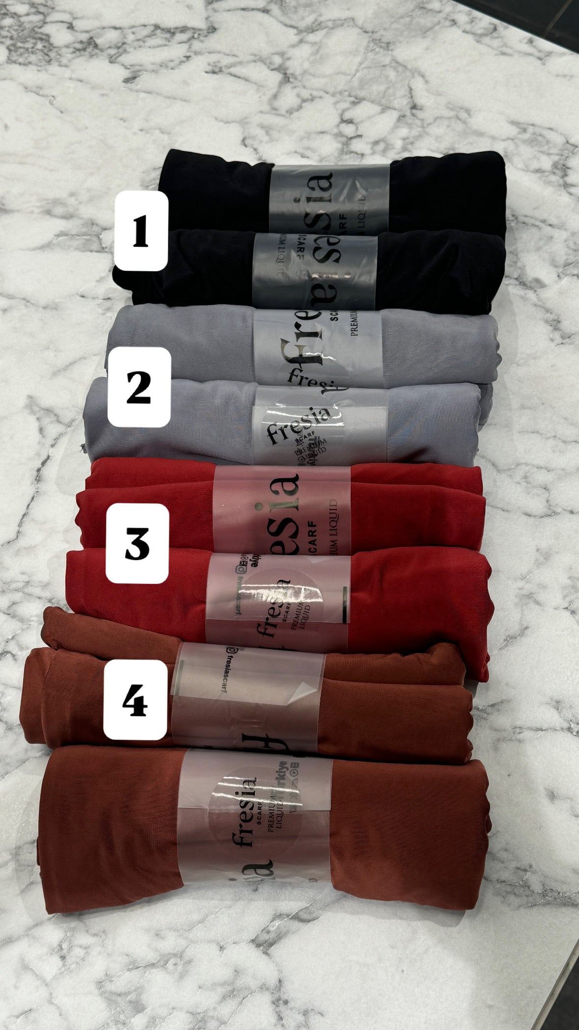 Premium Liquid Jersey Schal
