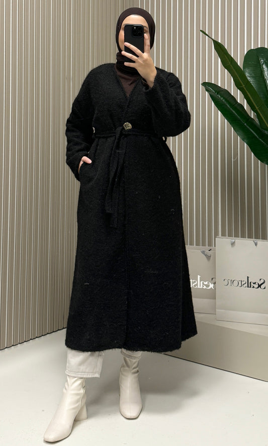 IMI Dünner Mantel 80373 Schwarz