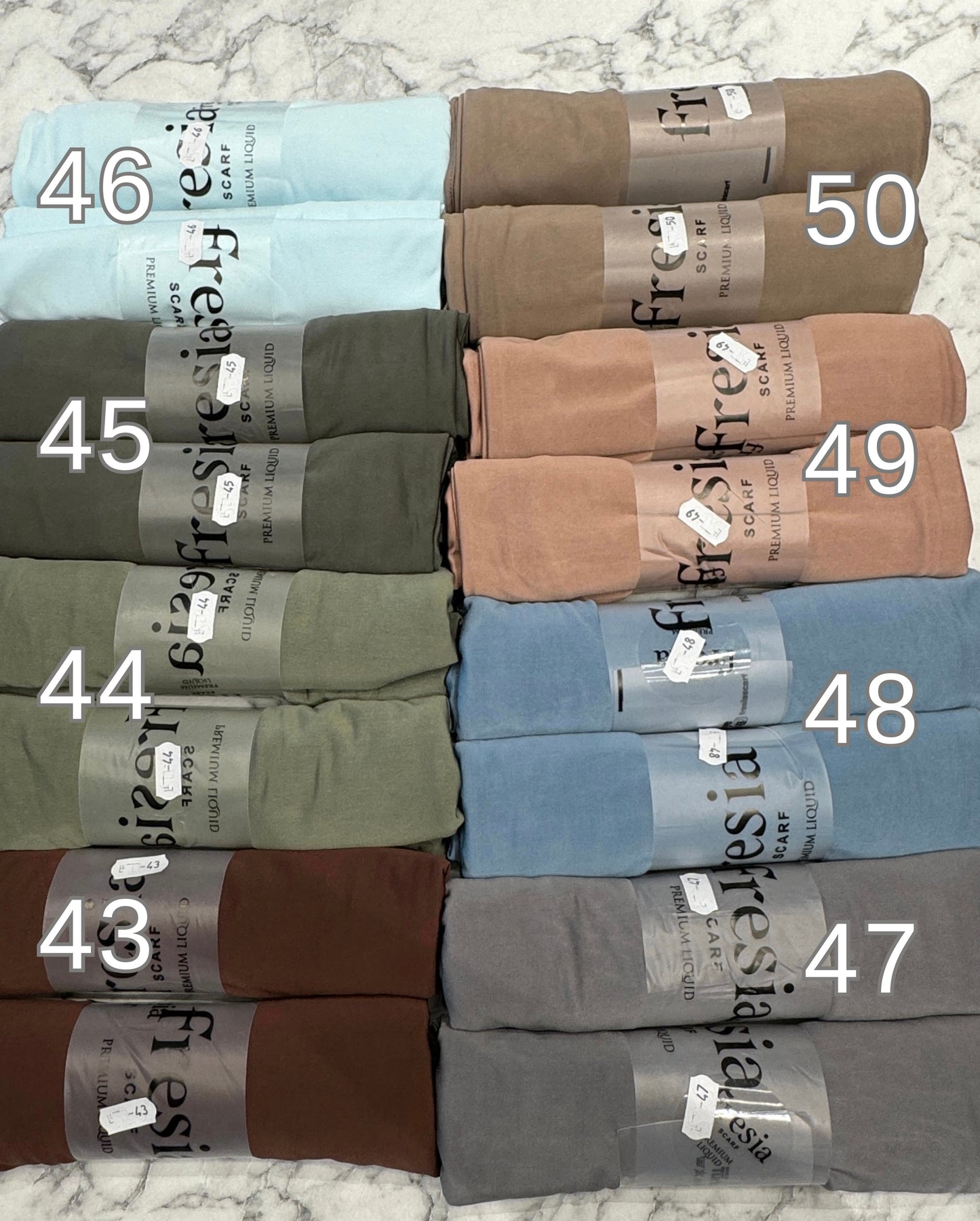Premium Liquid Jersey Schal