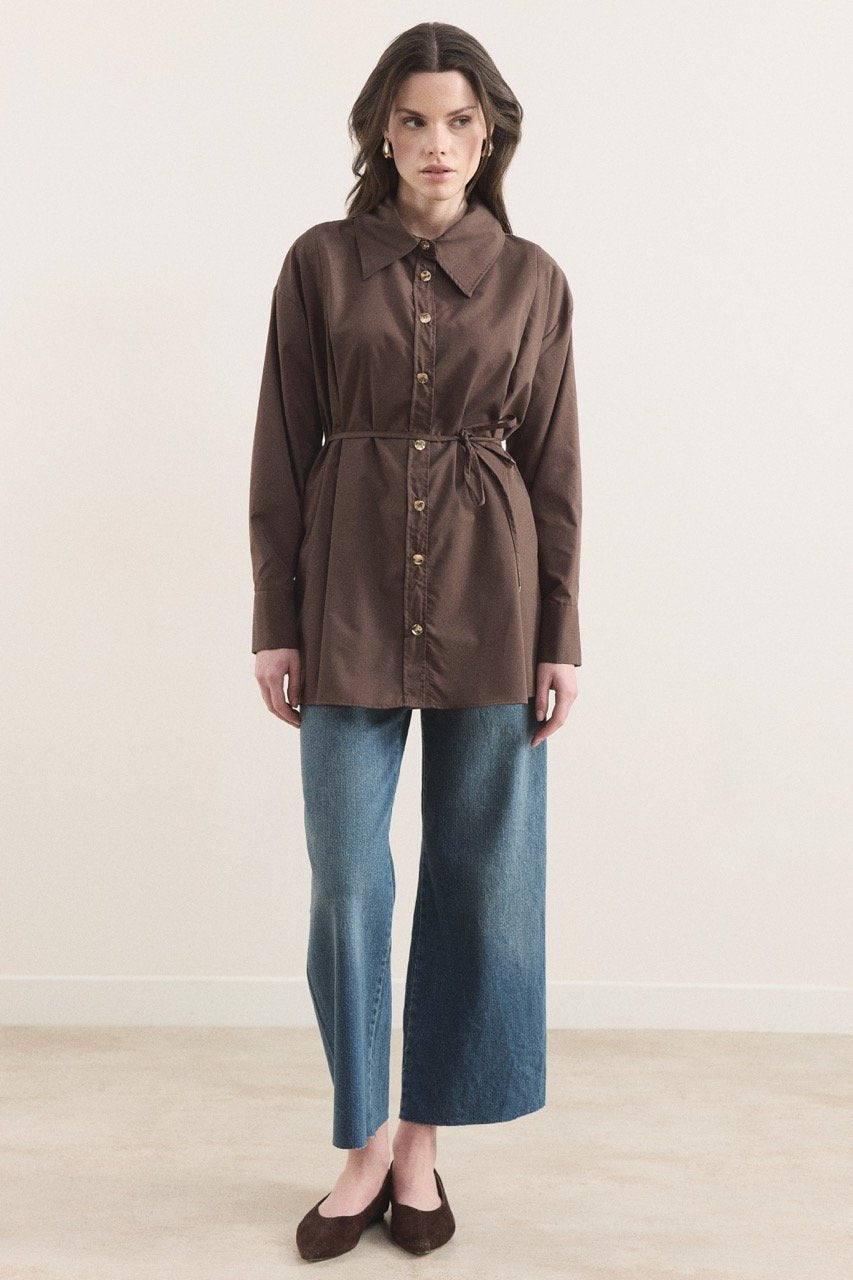 Ahel Hemd 8313 Braun