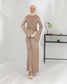 MeriStore Kleid 6556 Beige