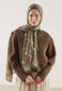 FreshScarfs Rami Hijab Plaid Desen Kahve